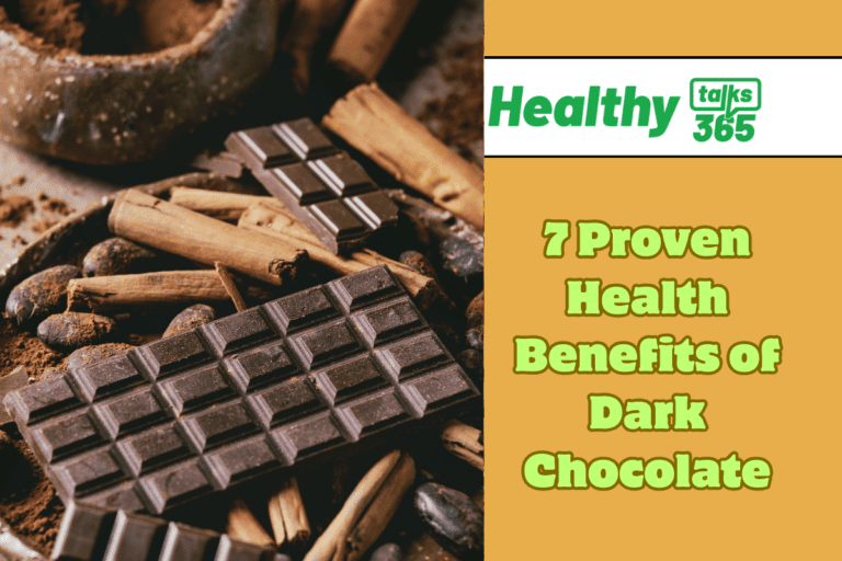 7 Proven Health Benefits of Dark Chocolate