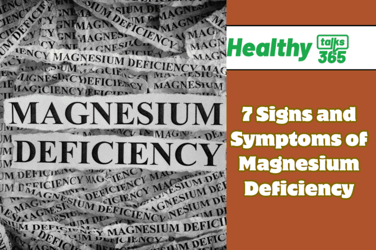 7 Signs and Symptoms of Magnesium Deficiency